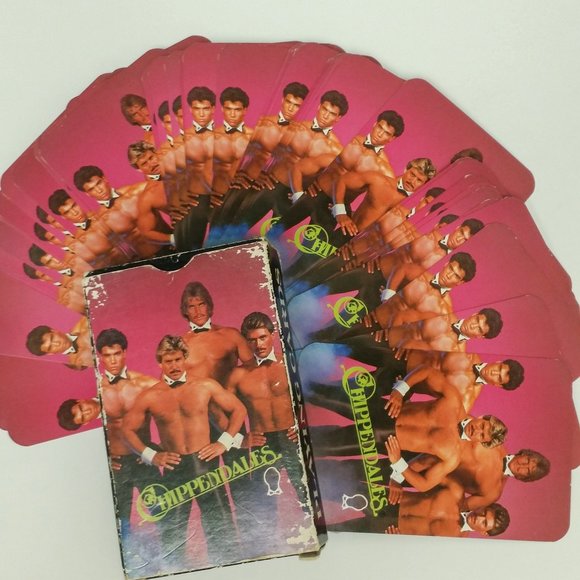 Chippendales Vintage Playing Cards Complete 52 Cards - Picture 2 of 4